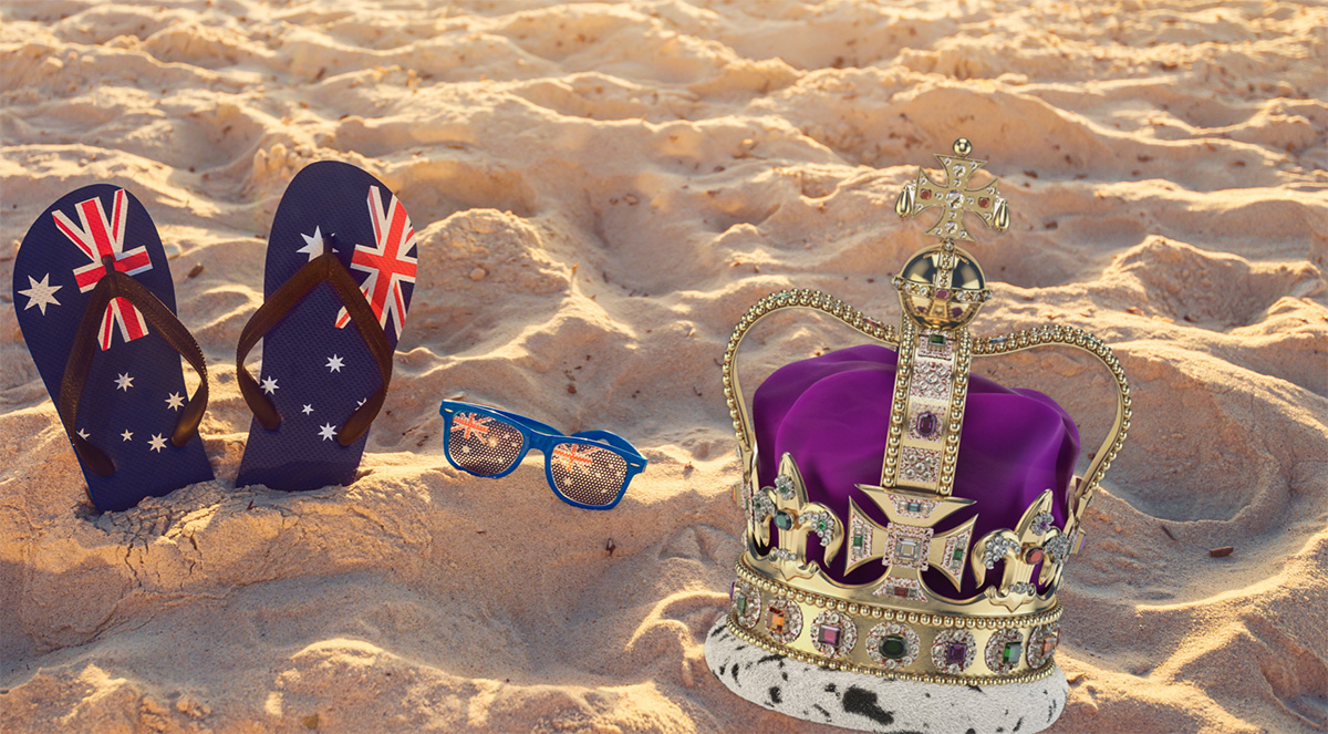 Robert Coleby is the Queen's private secretary BrisVO